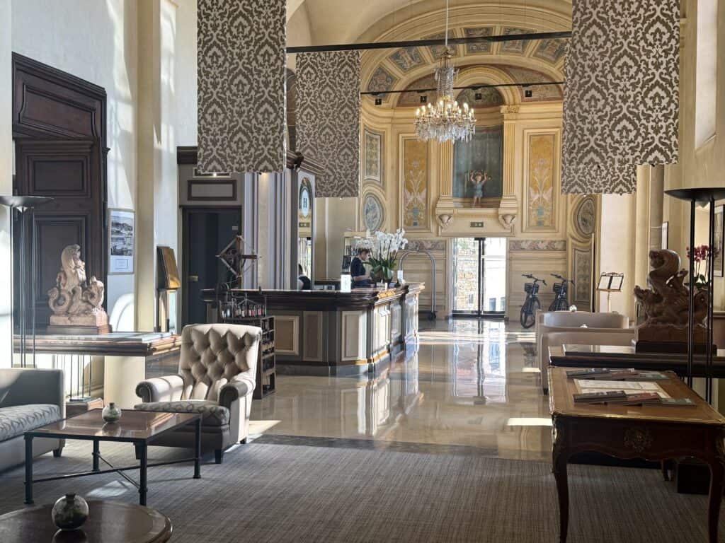 Lyon's Villa Florentine Lobby
